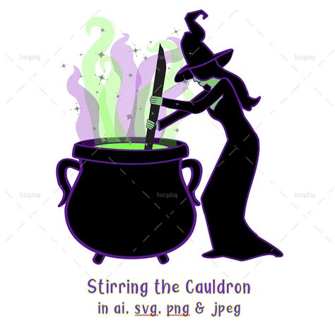 Brewing Spells with Style: Embracing Cauldron Stirring as a Fashionable Witch